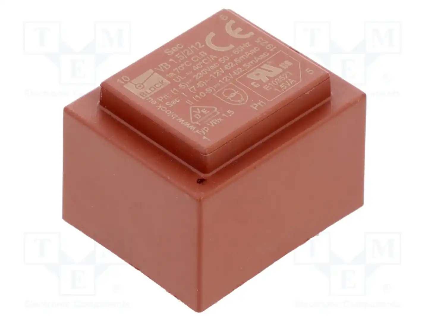 BLOCK VB 1,5/2/12 — Трансформаторы PCB