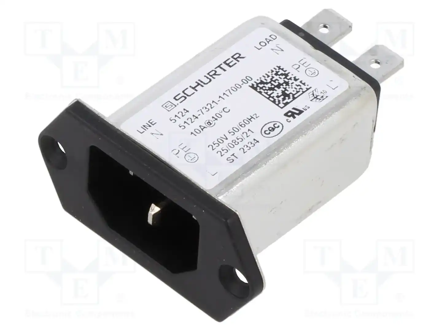 SCHURTER 3-130-956 — Разъемы IEC 60320