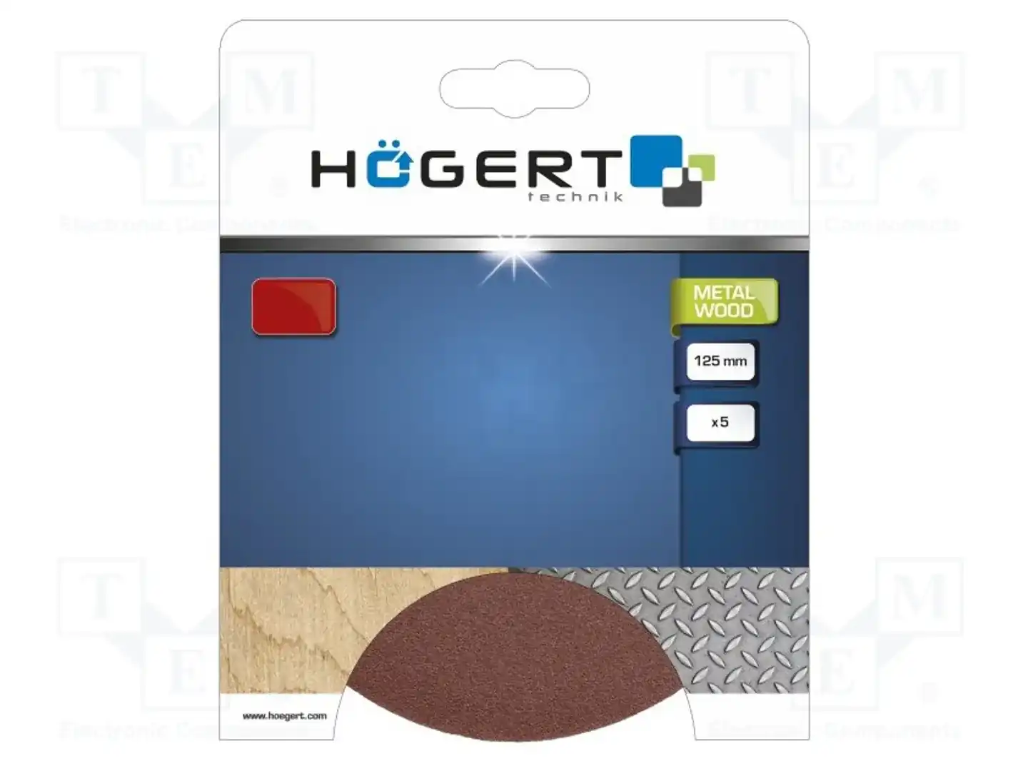 HÖGERT TECHNIK HT8D124 — Наждачные листы и диски