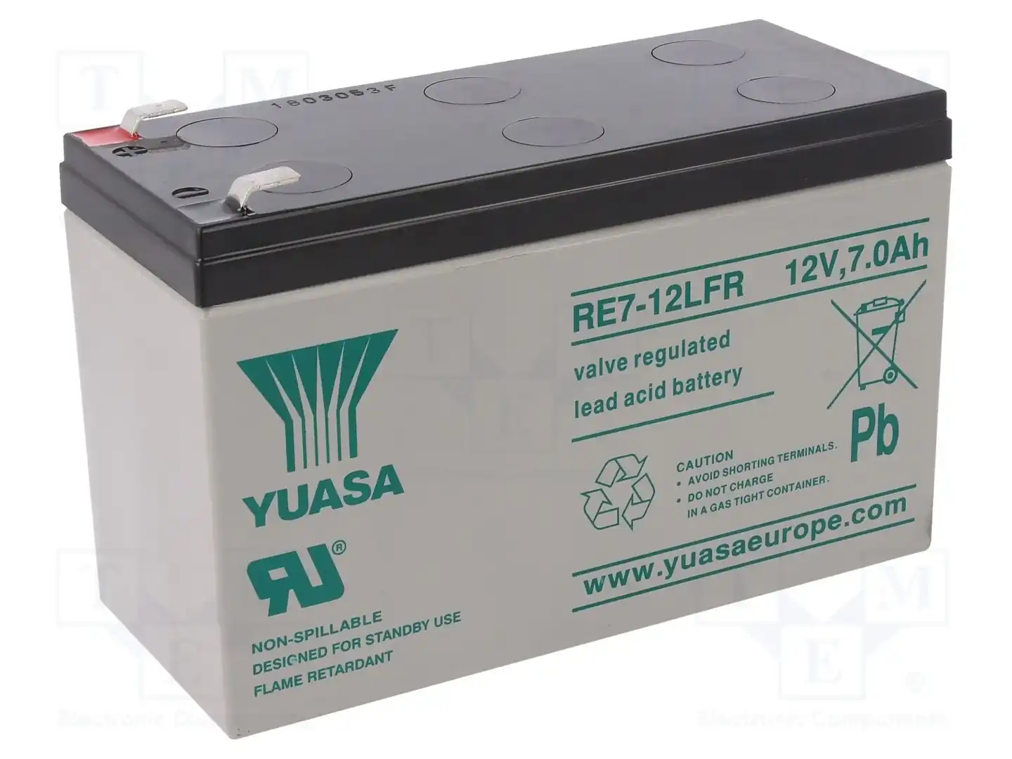 YUASA RE7-12LFR — Аккумуляторы кислотные
