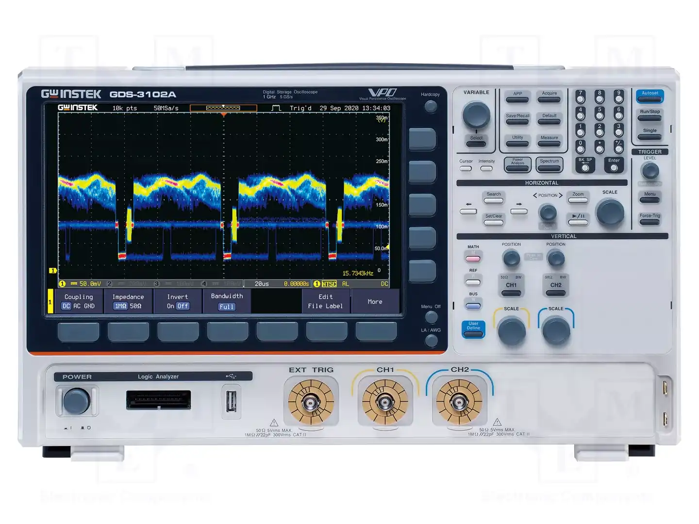 GW INSTEK GDS-3102A — Осциллоскопы цифровые