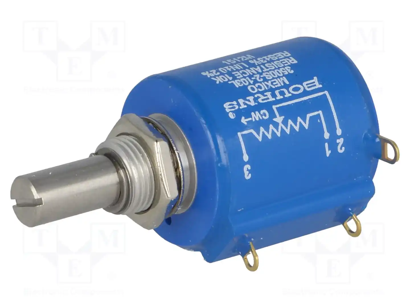 BOURNS 3500S-2-103L — Потенциометры многооборотные проволочные