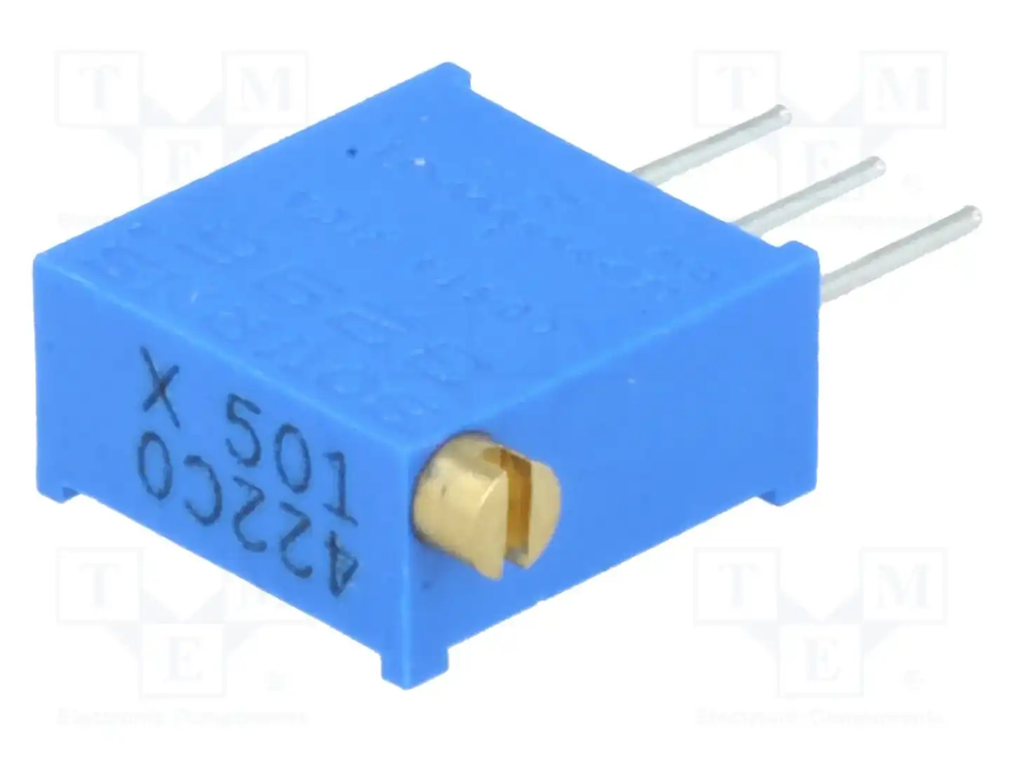 BOURNS 3296X-1-501LF — Потенциометры THT многооборотные 3/8 дм