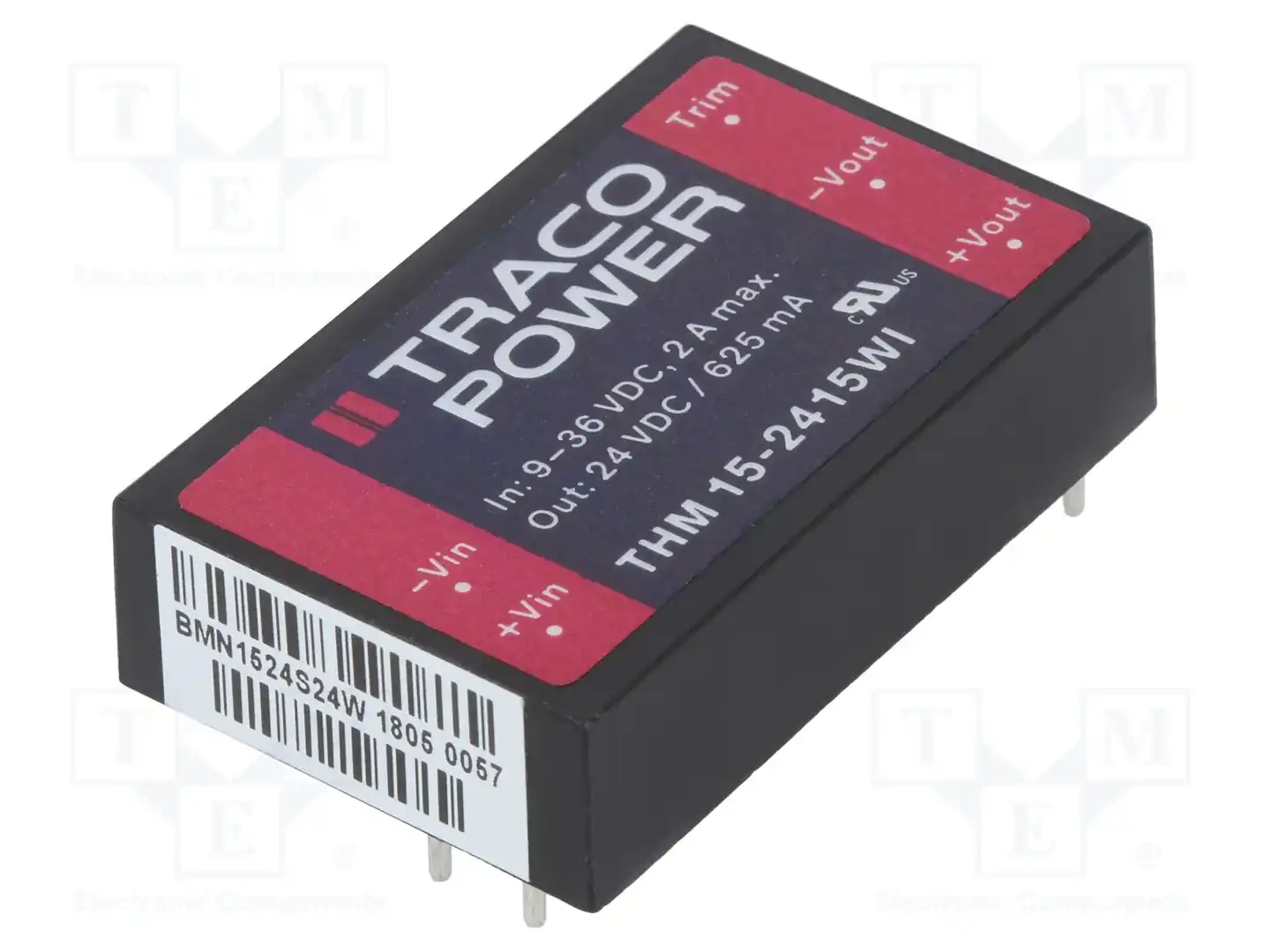 TRACO POWER THM 15-2415WI — Преобразователи DC/DC