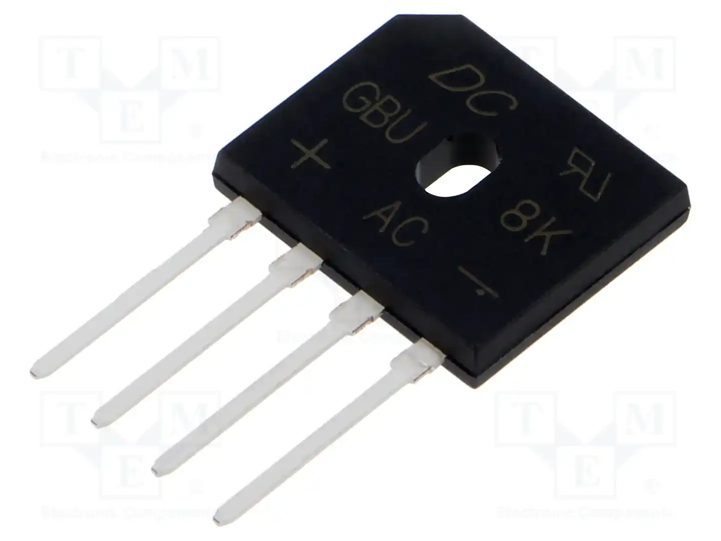 DC COMPONENTS GBU8K — Однофазные мосты диодные плоские