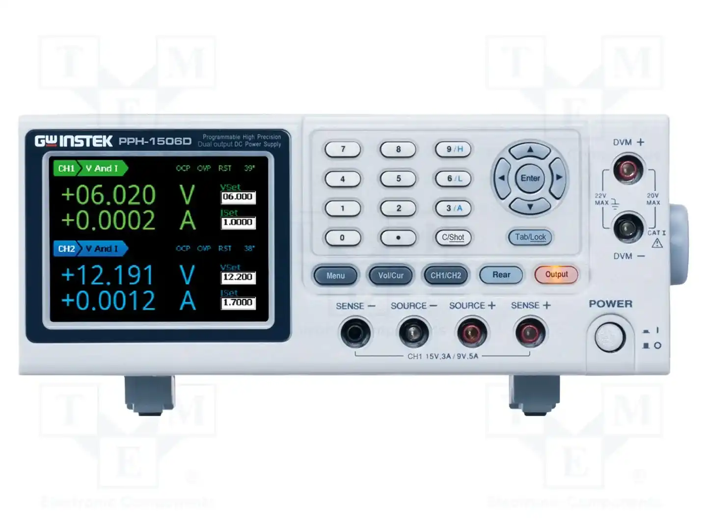 GW INSTEK PPH-1506D — Блоки питания многоканальные