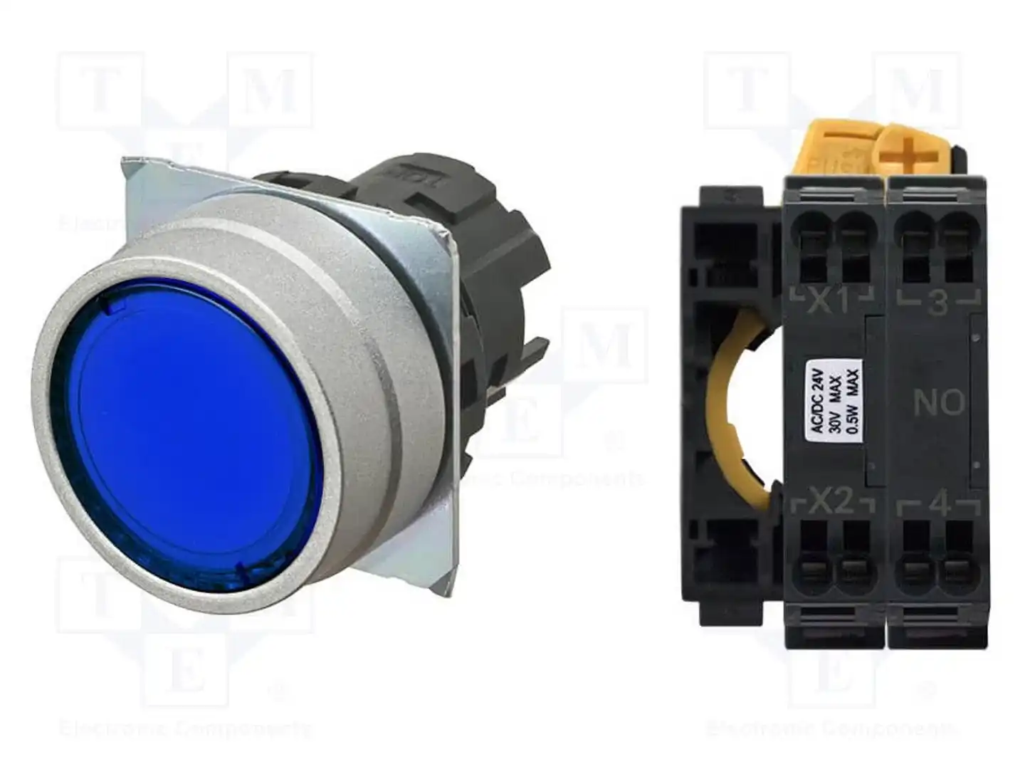 OMRON A22NL-MNM-TAA-P100-AC — Переключатели панельные стандартные 22мм