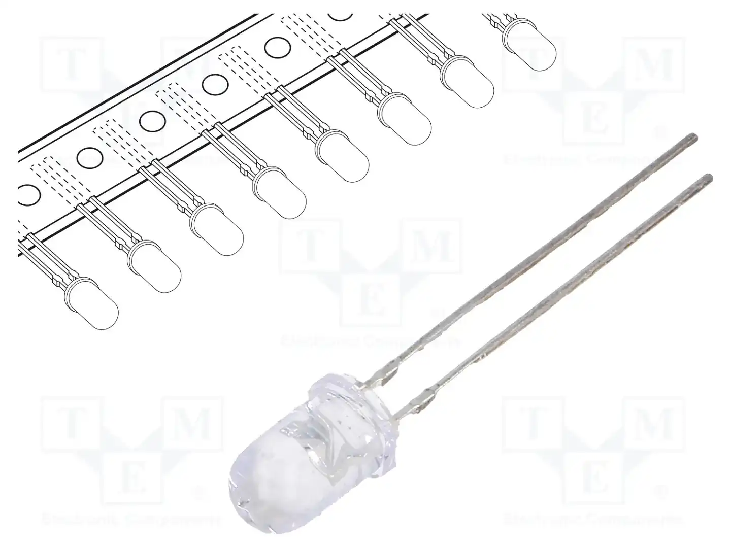 OPTOSUPPLY OS5RPM5A31A-T-QR — Круглые светодиоды THT