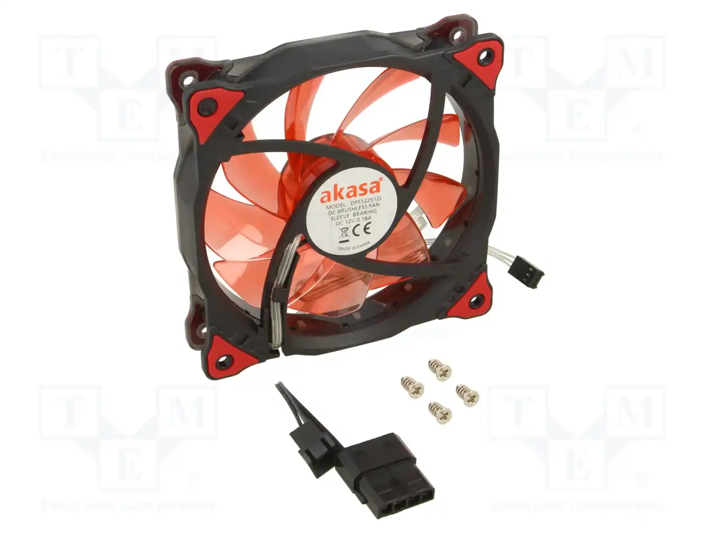 Akasa AK-FN091-RD — Вентиляторы DC 12V