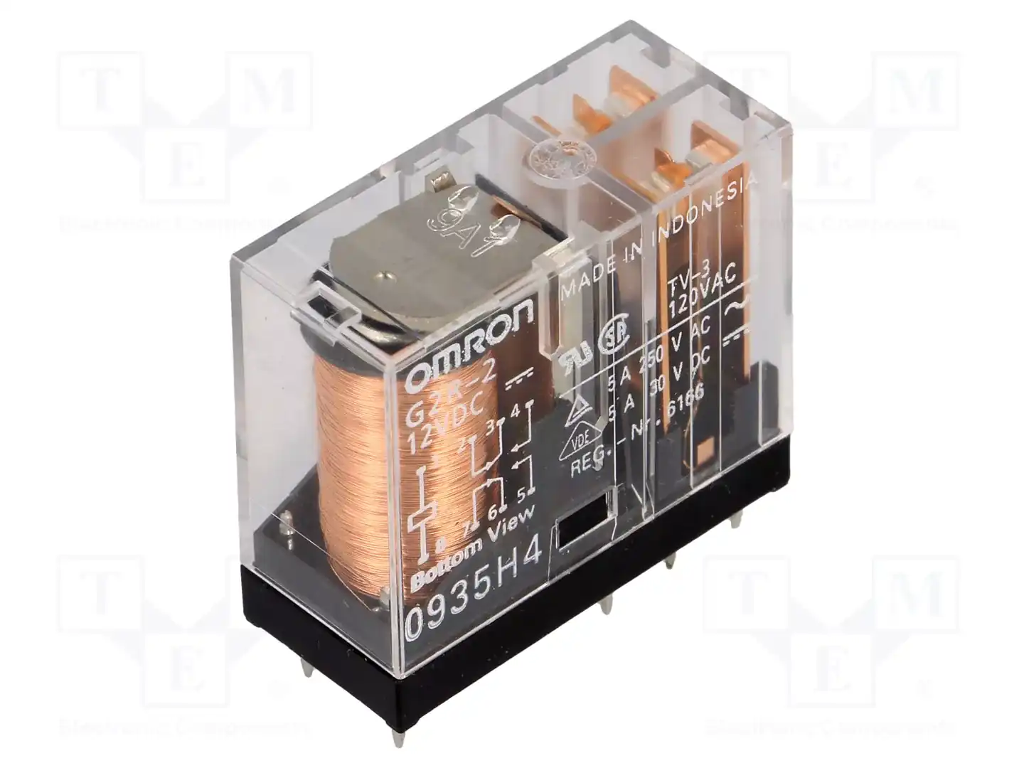 OMRON Electronic Components G2R-2 12VDC — Реле электромагн. миниатюрные