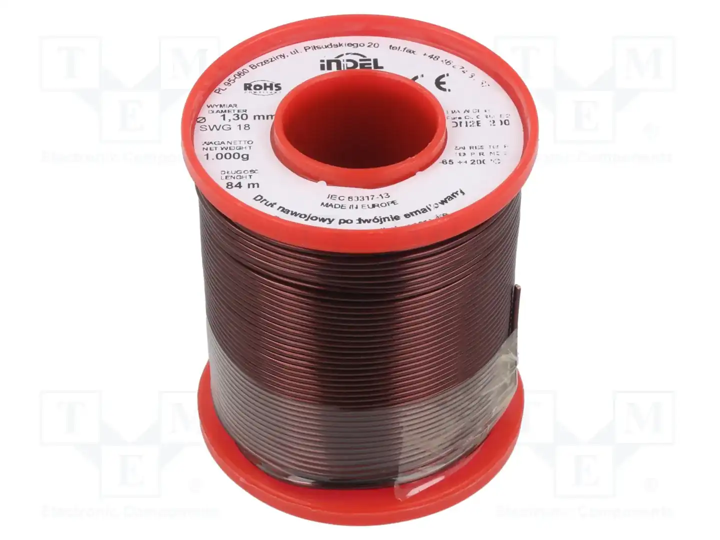 INDEL DN2E1,30-1KG — Проволока обмоточная
