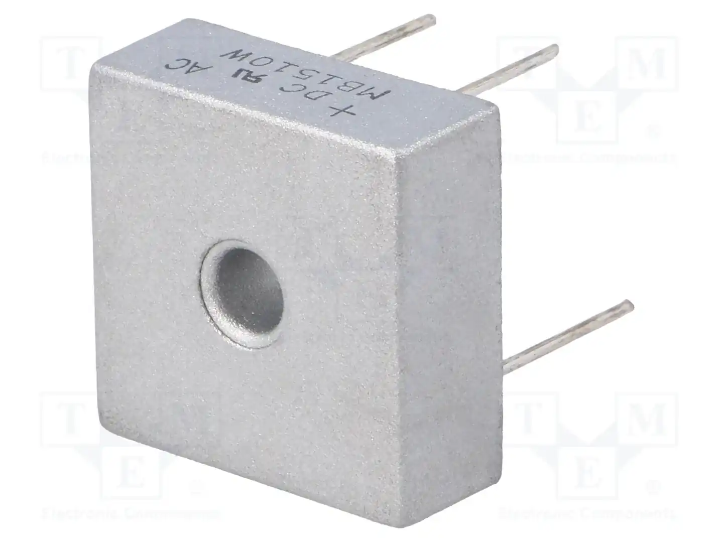 DC COMPONENTS MB1510W — Однофазные мосты диодные квадратные