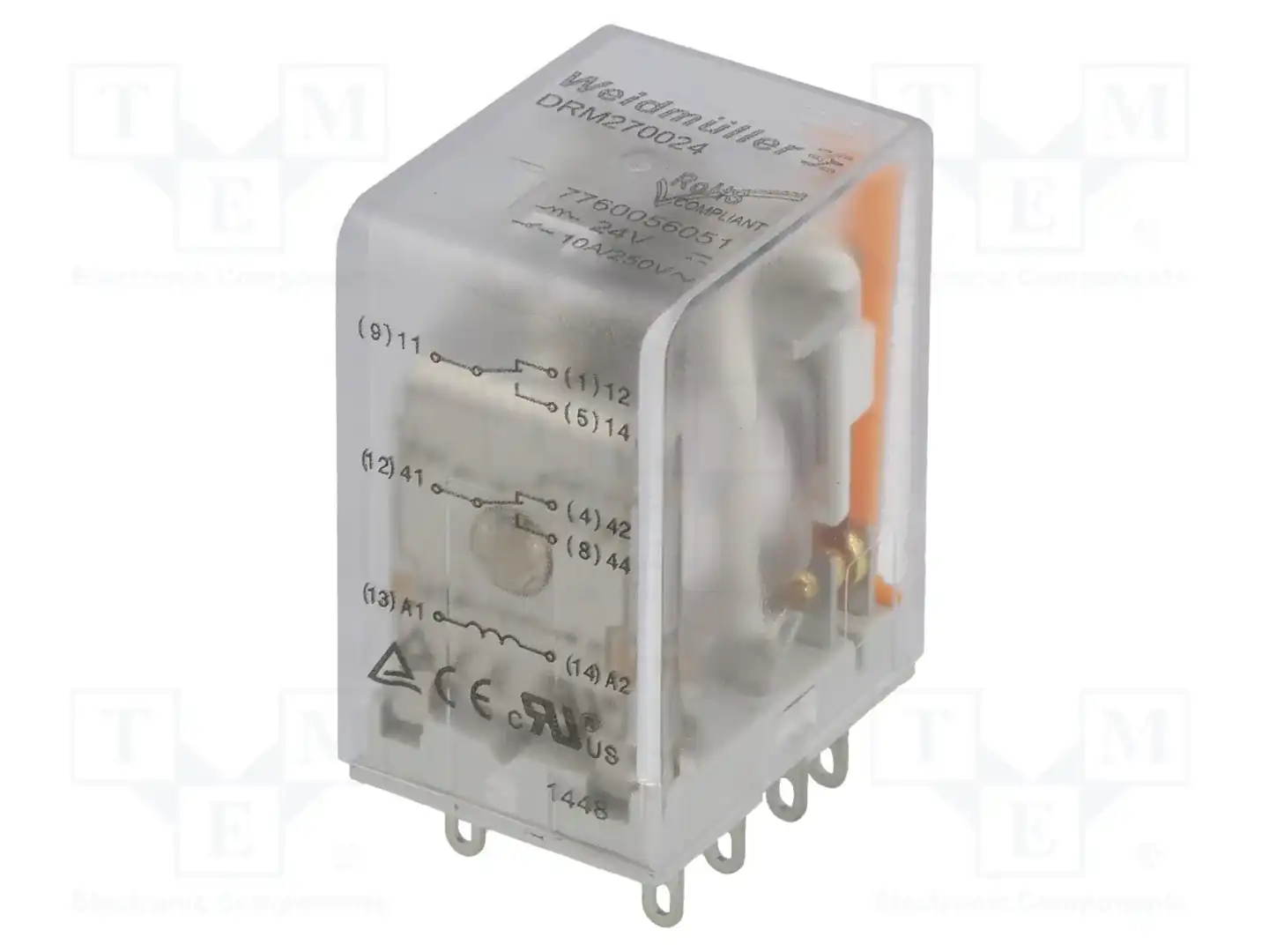 WEIDMÜLLER 7760056051 — Реле электромагн. промышленные