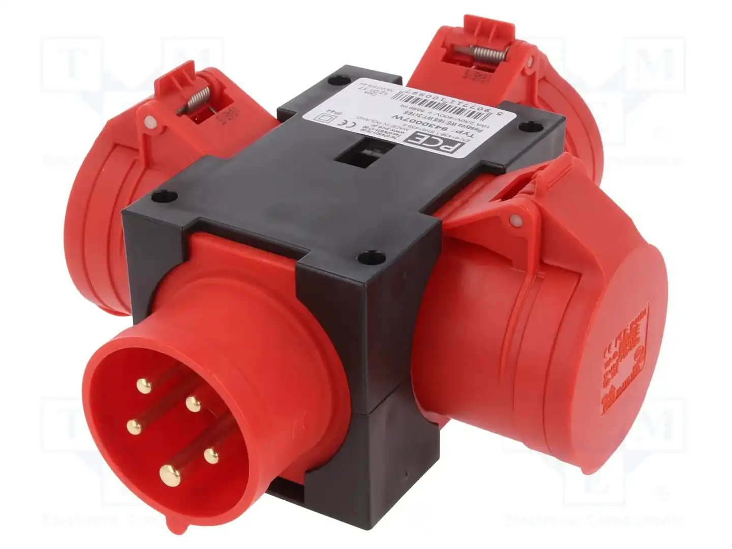 PCE 9430007W — Многофазные разъемы IEC 60309