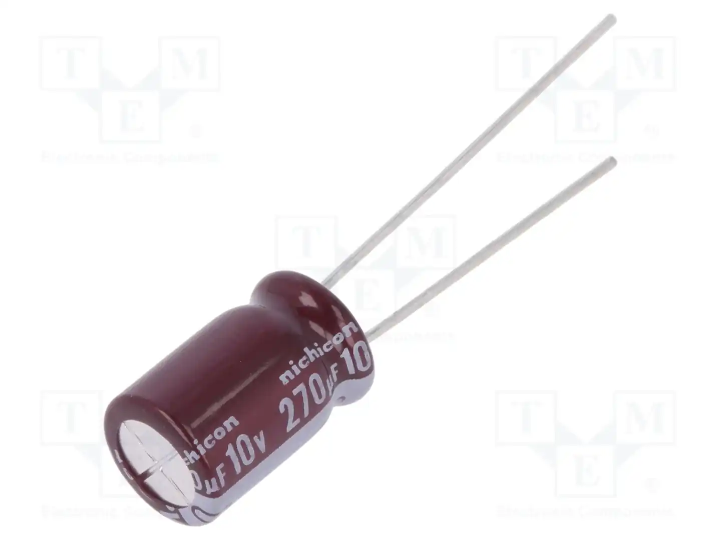 NICHICON UPV1A271MGD — Конденсаторы электролитические THT