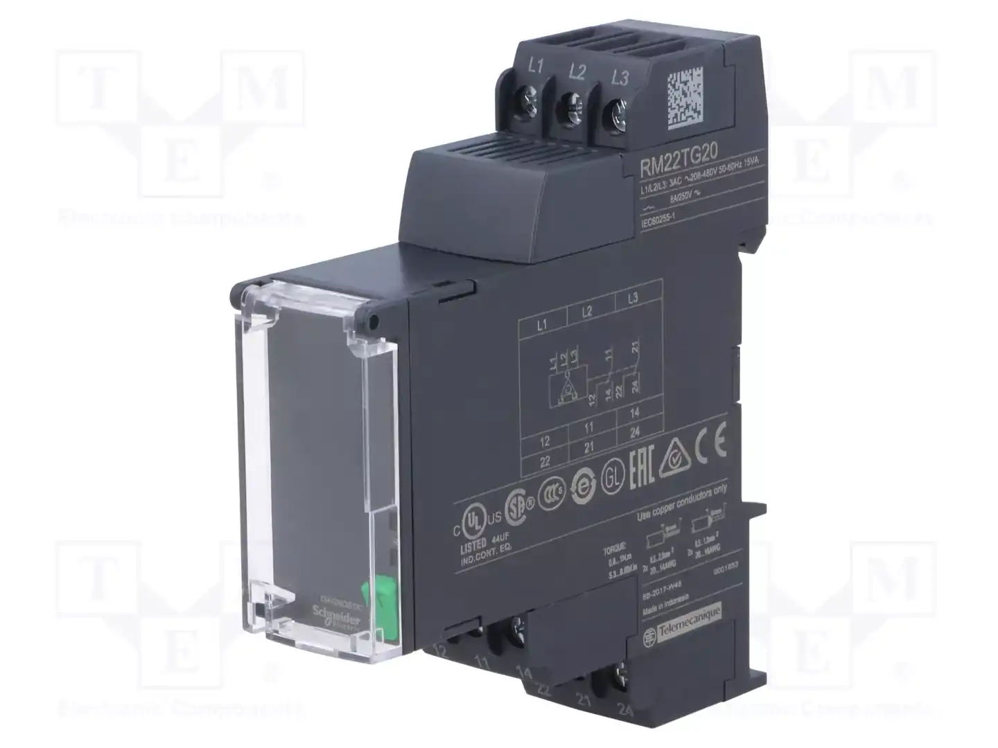 SCHNEIDER ELECTRIC RM22TG20 — Контрольные реле