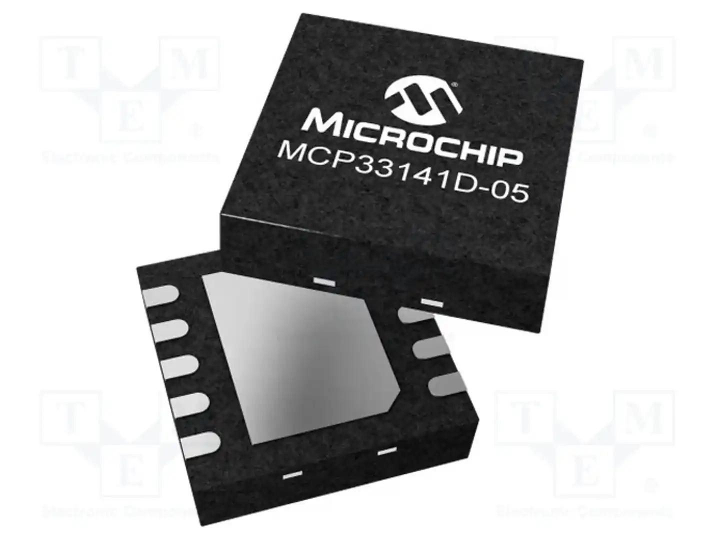 Microchip Technology MCP33141D-05-E/MN — Преобразователи A/D - микросхемы