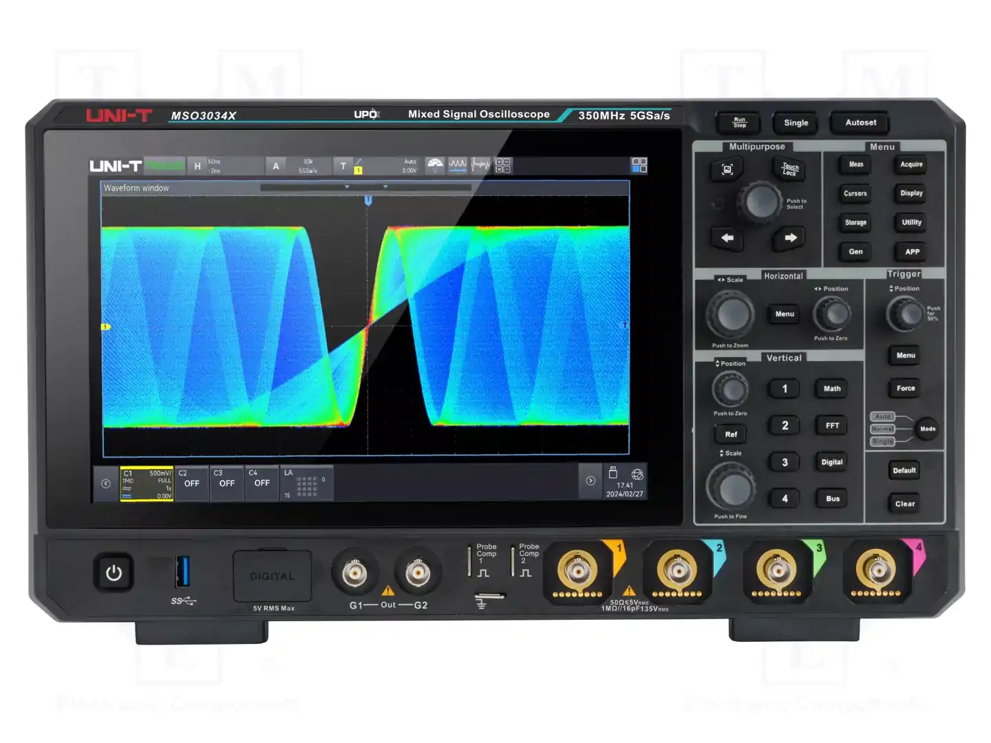 UNI-T MSO3034X — Осциллоскопы цифровые
