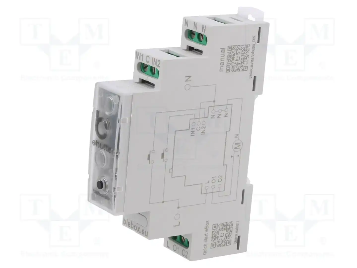BLEBOX SHUTTERBOX DIN — Автоматика зданий