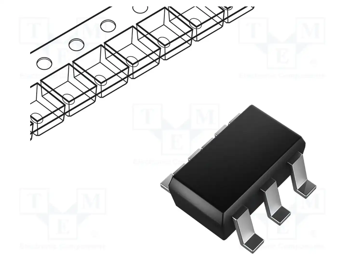 Texas Instruments LM94022BIMGX/NOPB — Преобразователи температуры