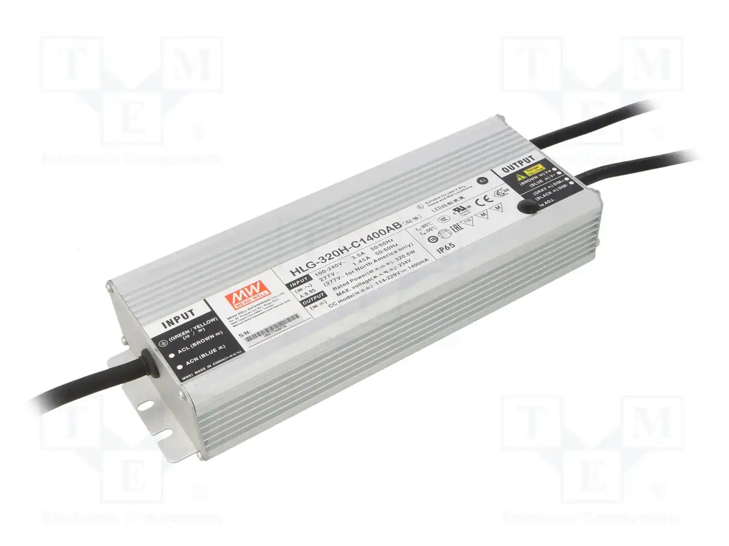 MEAN WELL HLG-320H-C1400AB — Блоки питания для LED