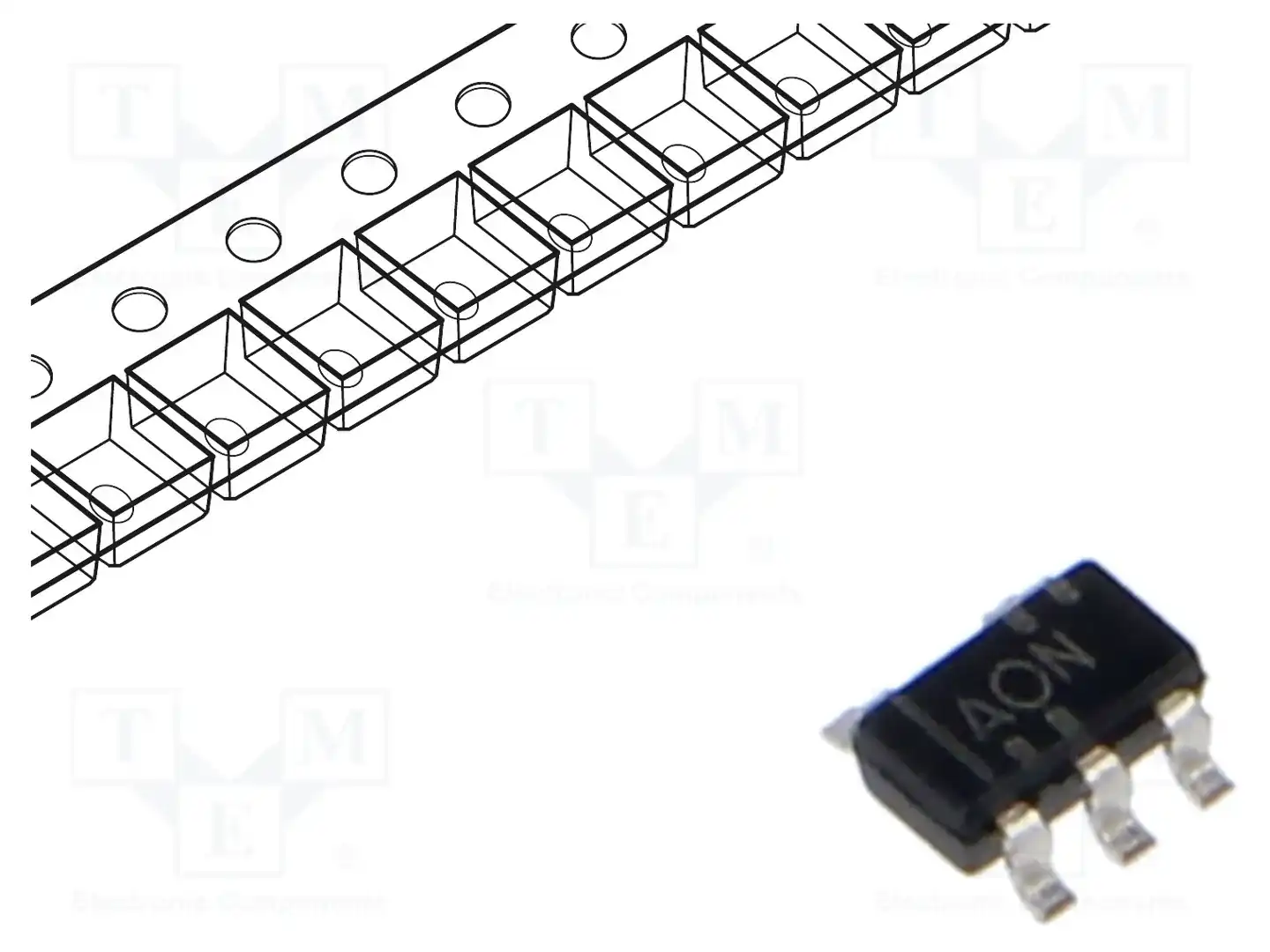 Texas Instruments THS4281DBVR — Операционные усилители SMD