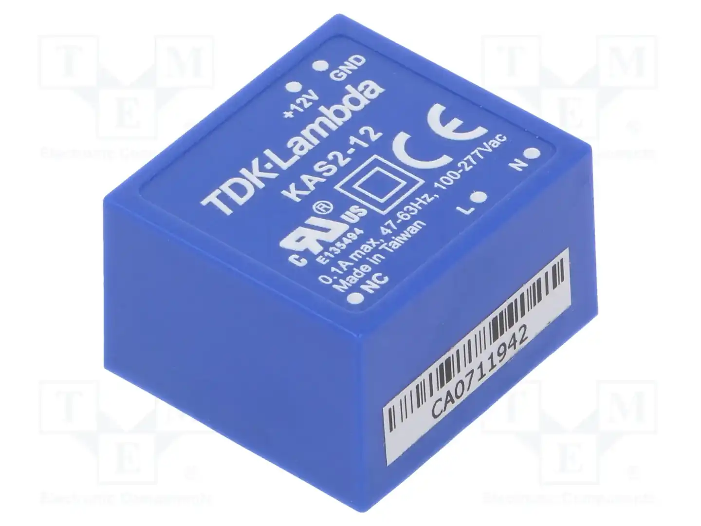 TDK-LAMBDA KAS2-12 — Преобразователи AC/DC для PCB