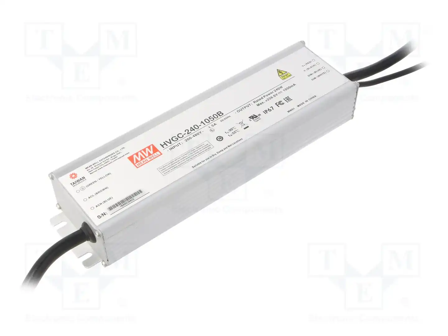 MEAN WELL HVGC-240-1050B — Блоки питания для LED