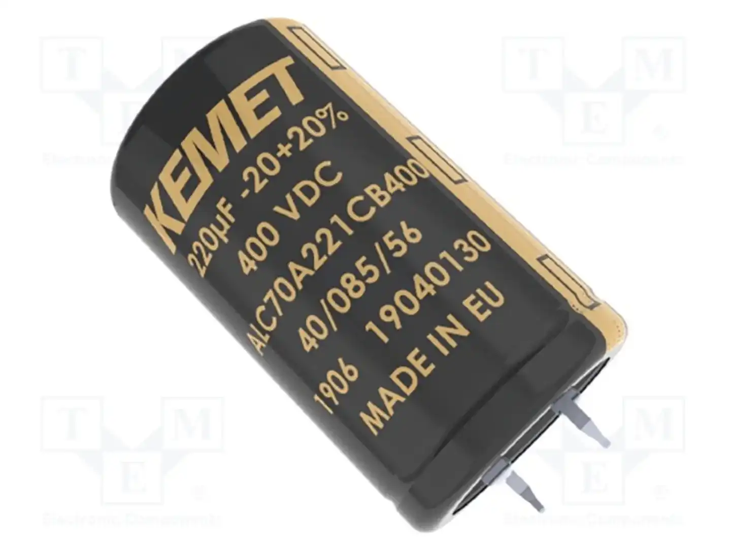 YAGEO A546EE391M400A — Конденсаторы электролитические SNAP-IN