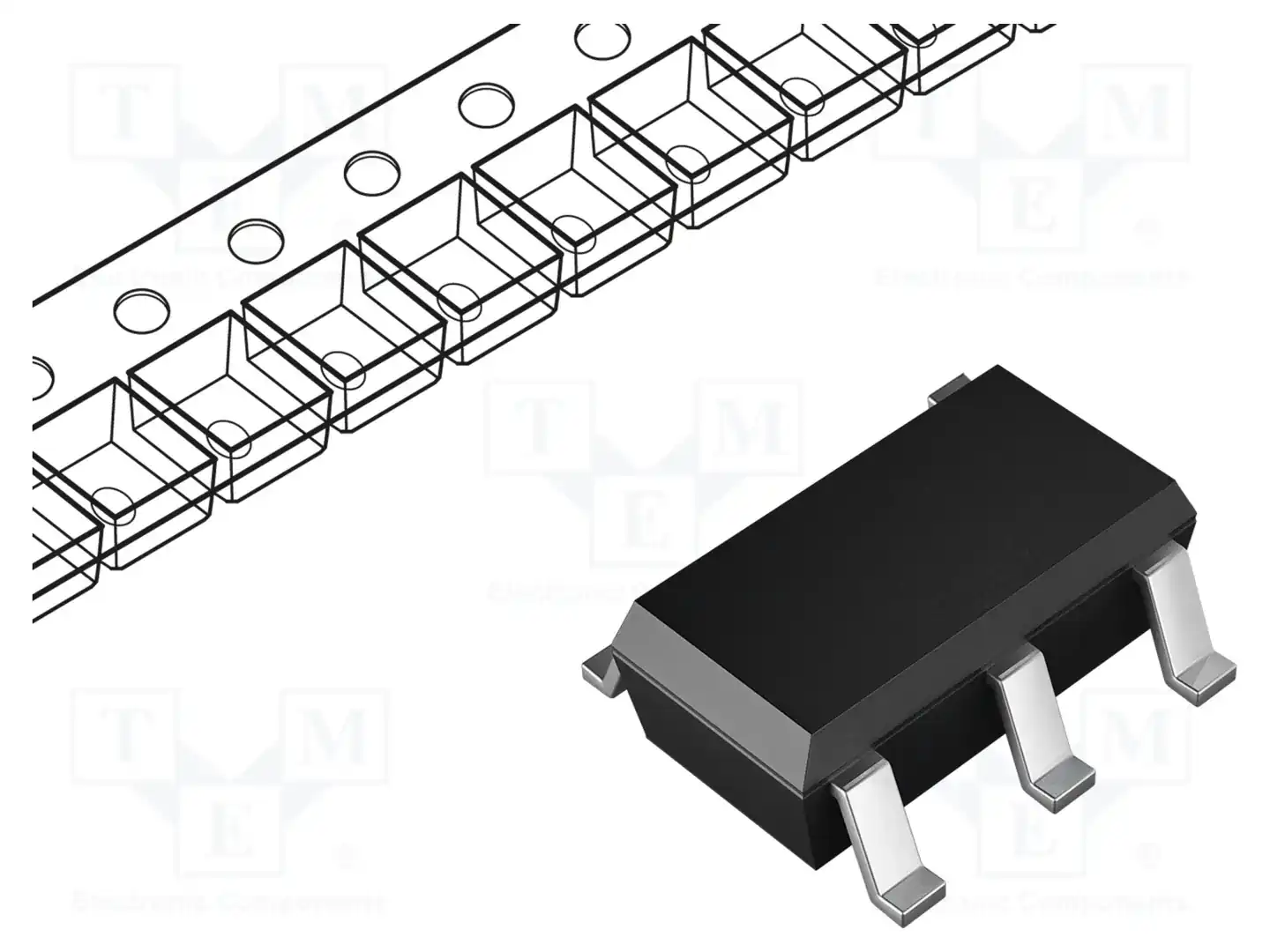 Texas Instruments SN74AHC1G32TDBVRQ1 — Ворота, инверторы