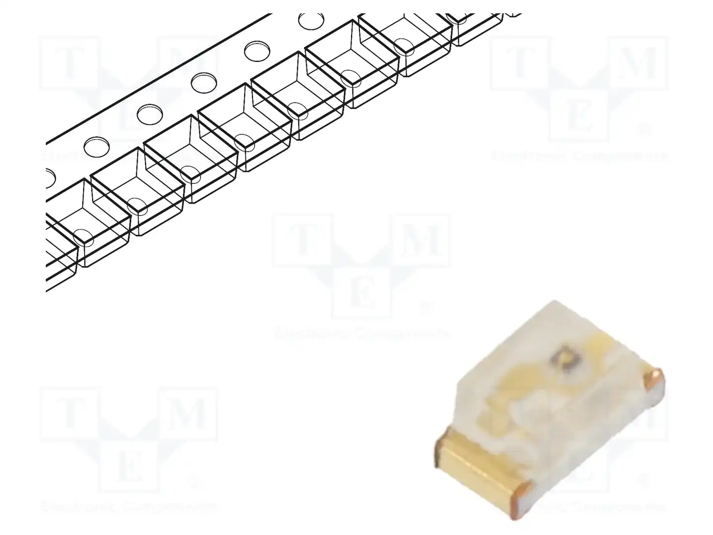 KINGBRIGHT ELECTRONIC KPT-1608LCGCK — Светодиоды SMD цветные
