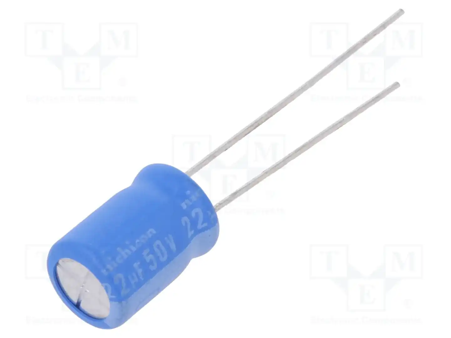 NICHICON UBW1H220MPD — Конденсаторы электролитические THT