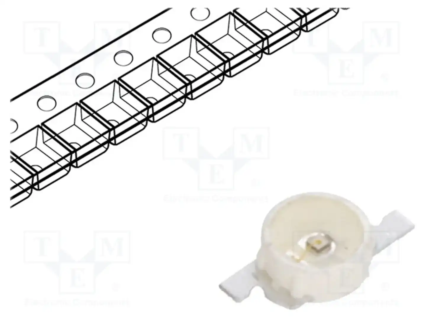 ams OSRAM LB P4SG-S2U1-35-45-20-S — Светодиоды SMD цветные