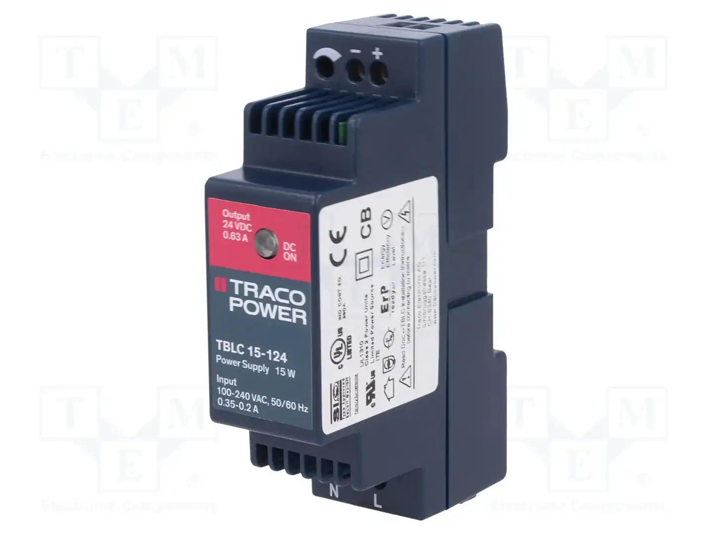 TRACO POWER TBLC 15-124 — Блоки питания на DIN-рейку