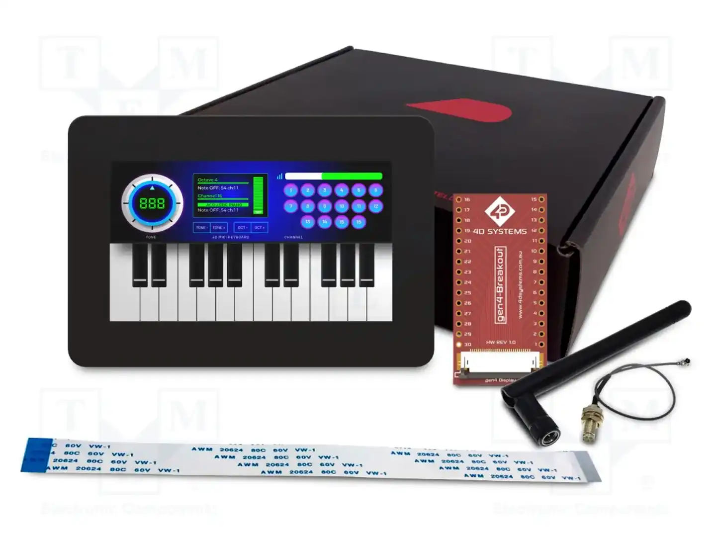 4D Systems GEN4-ESP32-43CT-CLB — Интеллигентные дисплеи