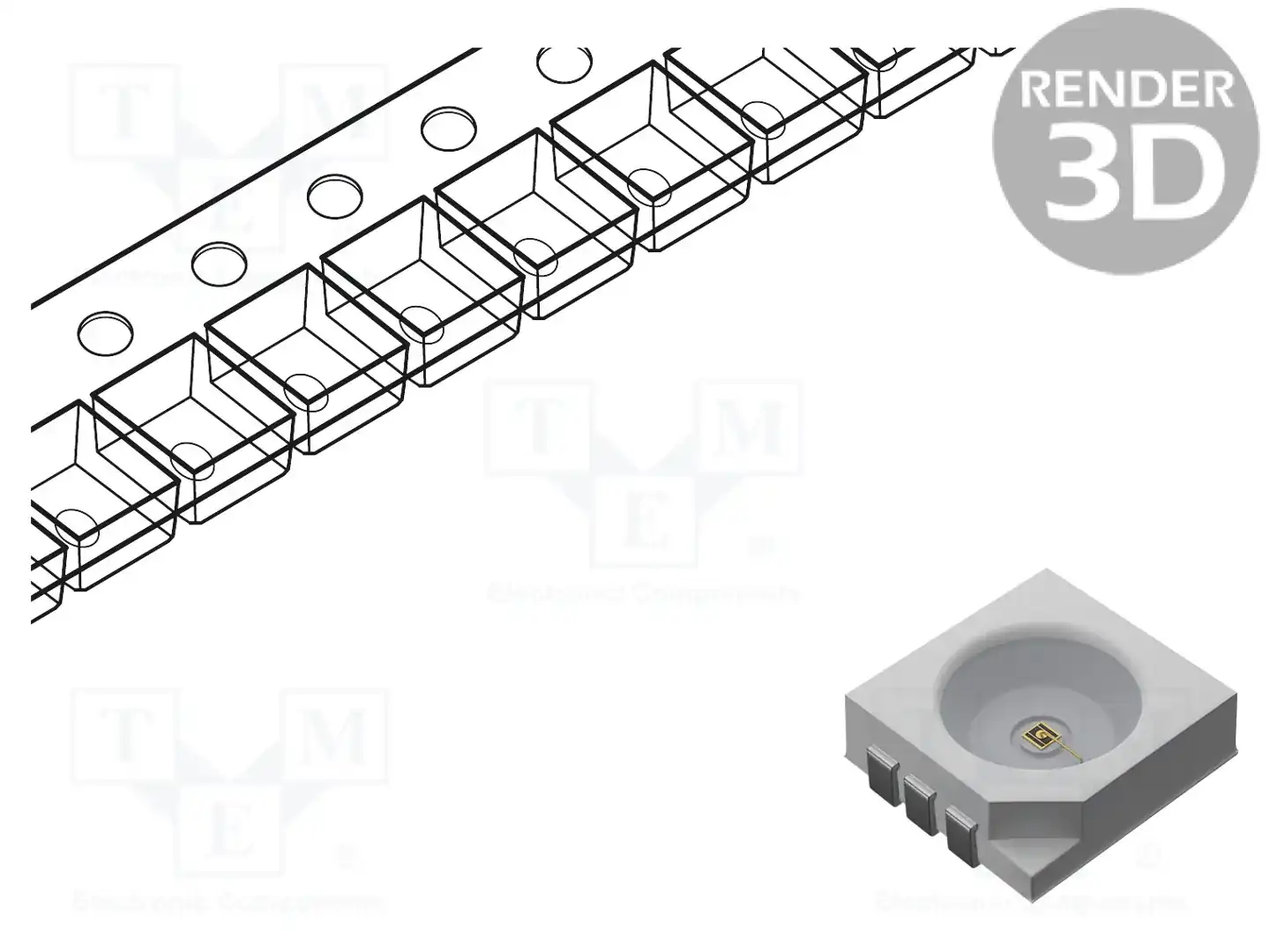 LITEON LTST-G563EGBW — Светодиоды SMD цветные