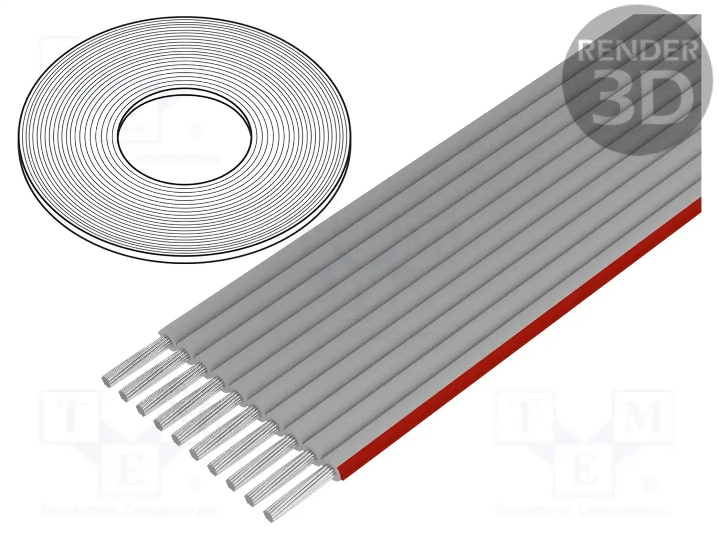BQ CABLE FLC-10/30-E — Провода ленточные одноцветные