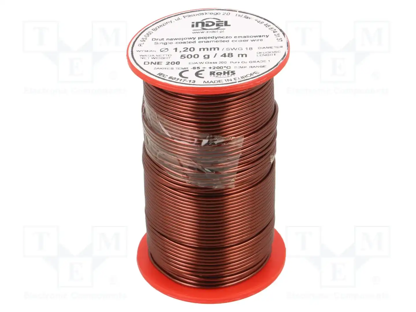 INDEL DNE1,20-500G — Проволока обмоточная