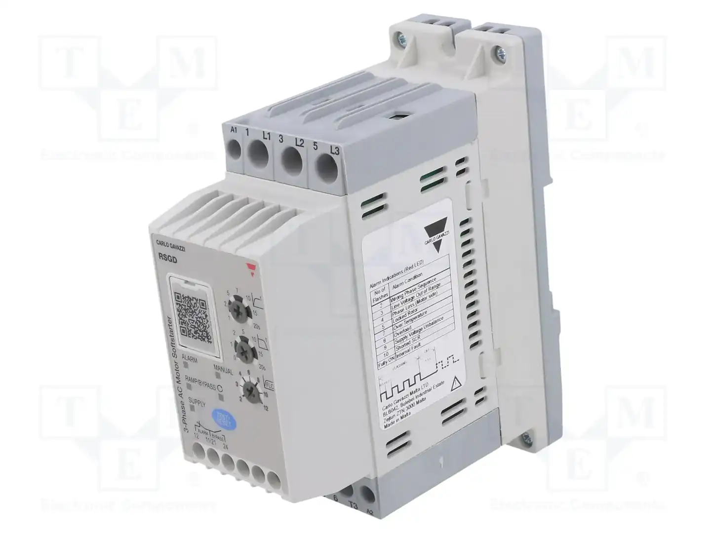 CARLO GAVAZZI RSGD4012F0VD200 — Устройства плавного пуска