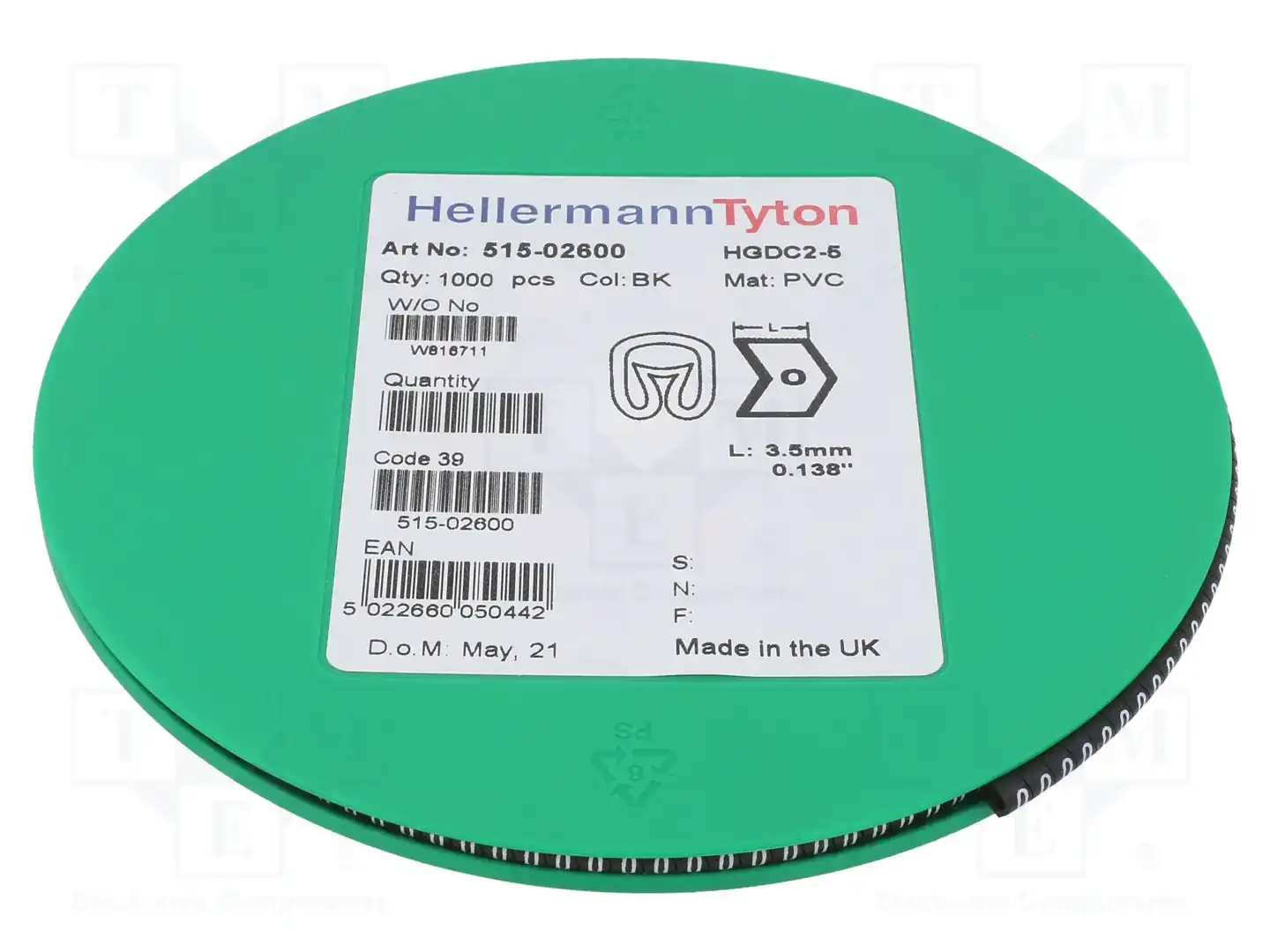HELLERMANNTYTON 515-02600 — Маркеры проводов