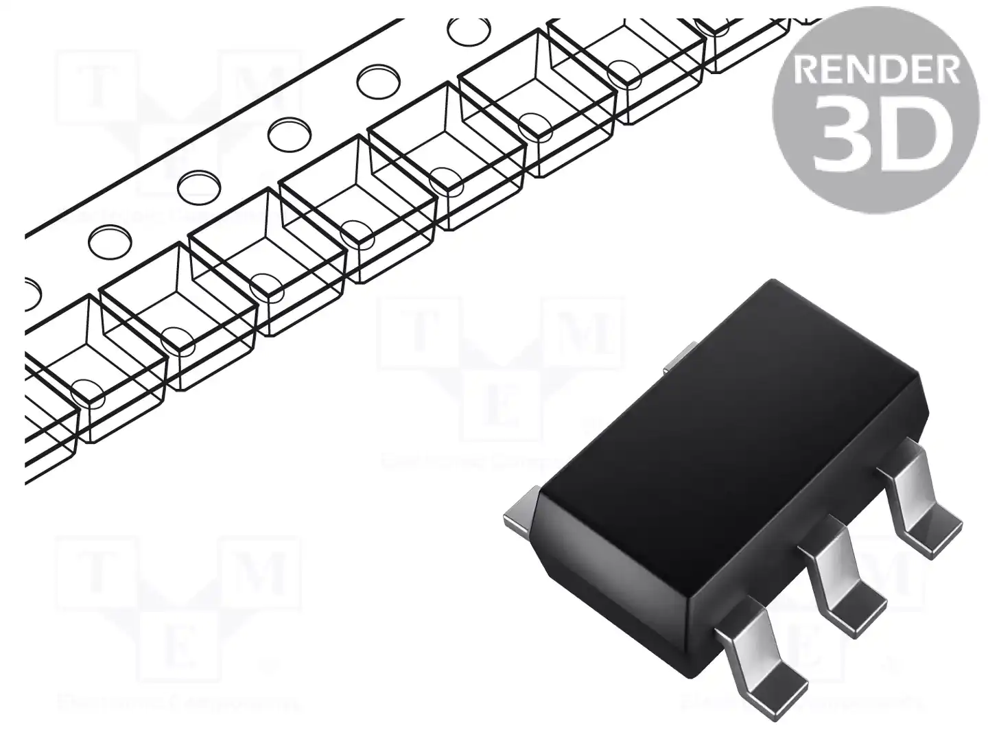 Microchip Technology MCP1663T-E/OT — Регуляторы напряжения - микросхемы DC/DC