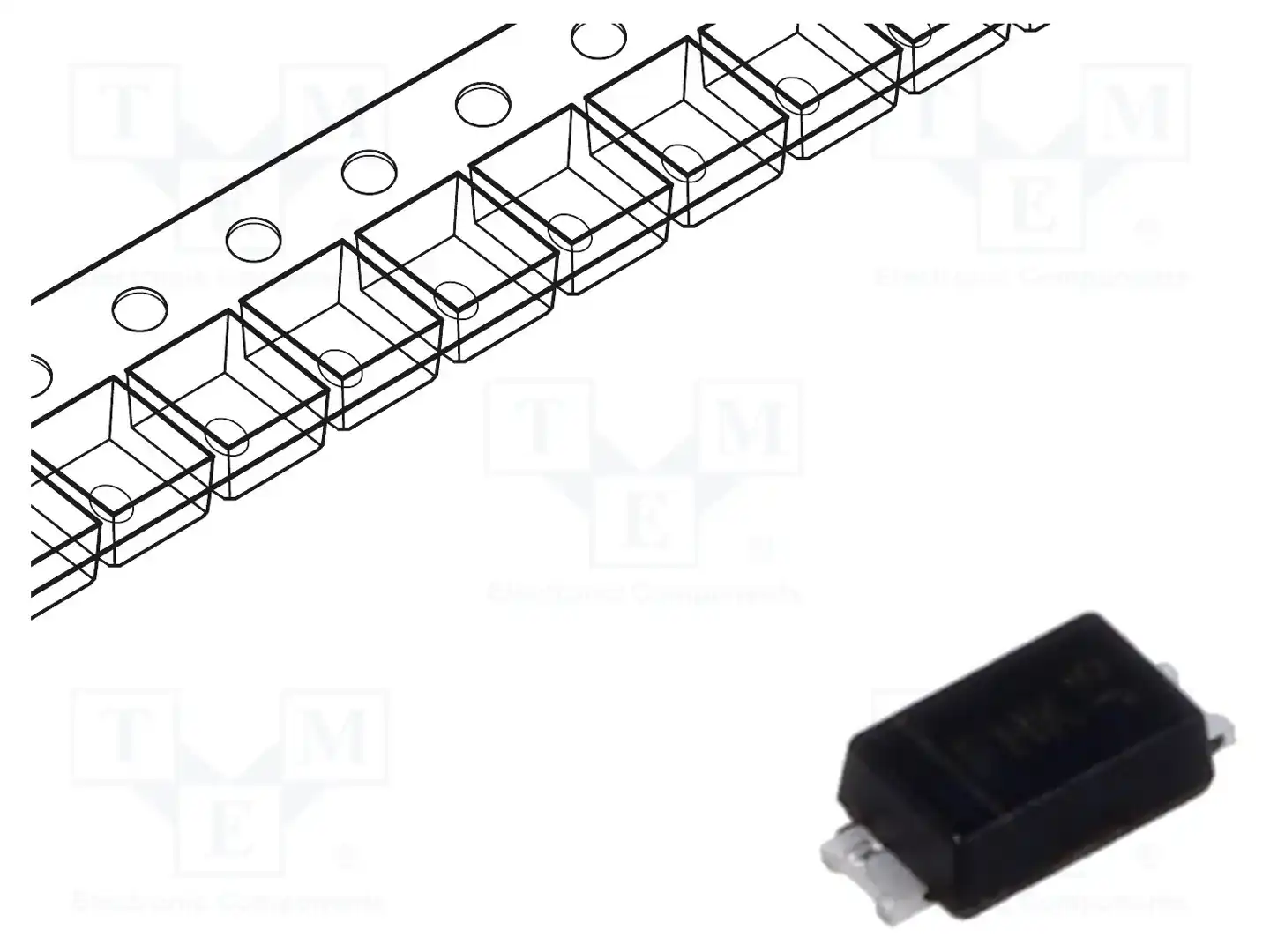 DIODES INCORPORATED DFLZ5V1-7 — Стабилитроны SMD