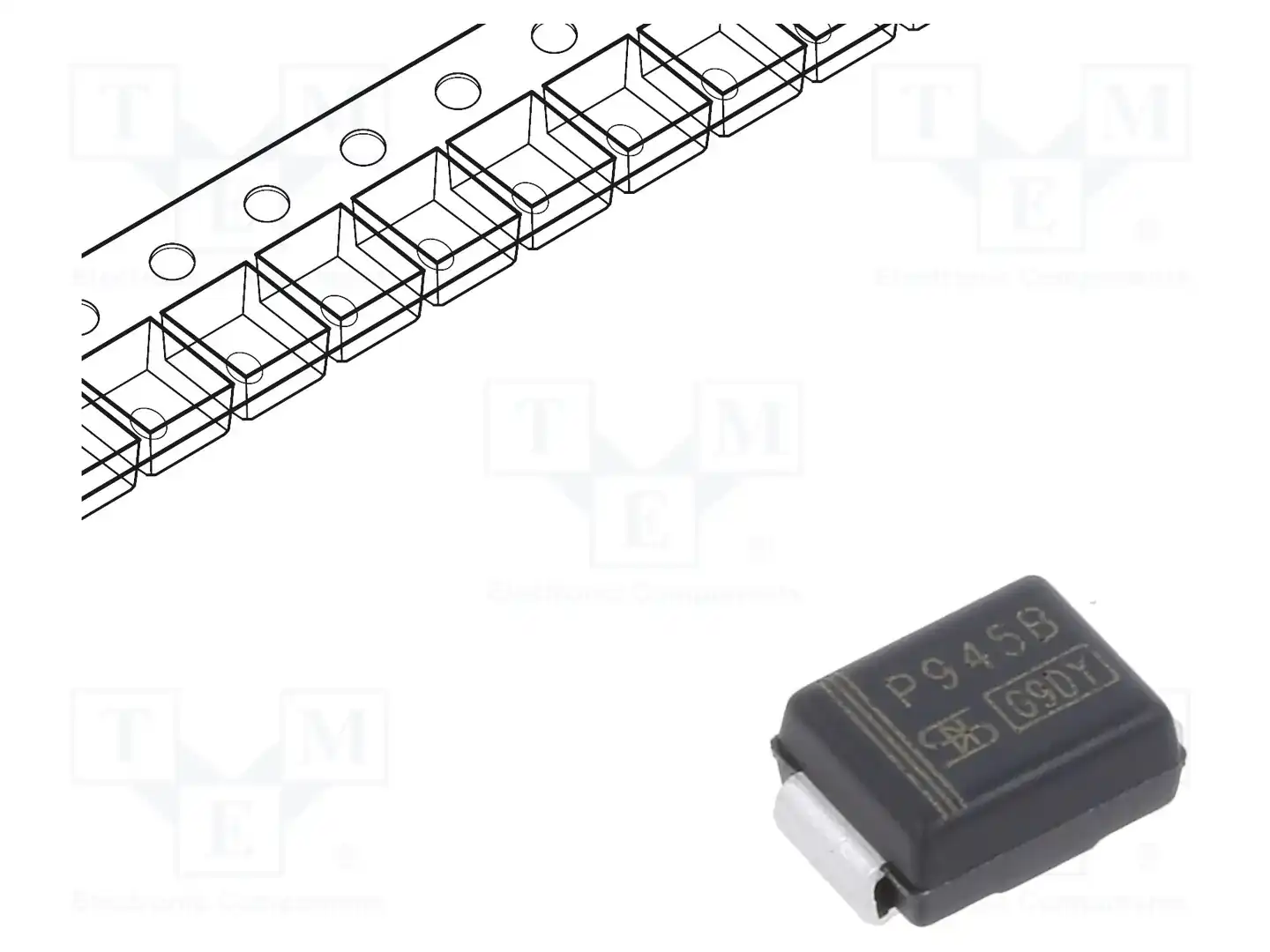 TAIWAN SEMICONDUCTOR 1PGSMB5945 — Стабилитроны SMD