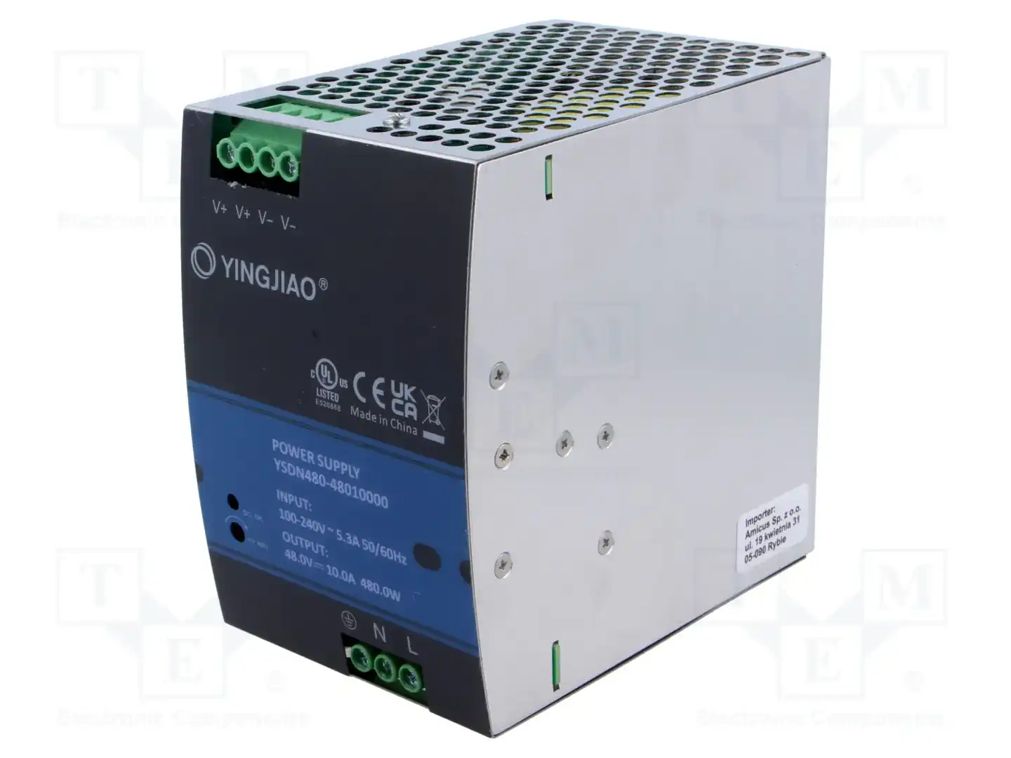 YINGJIAO YSDN480-48010000 — Блоки питания на DIN-рейку