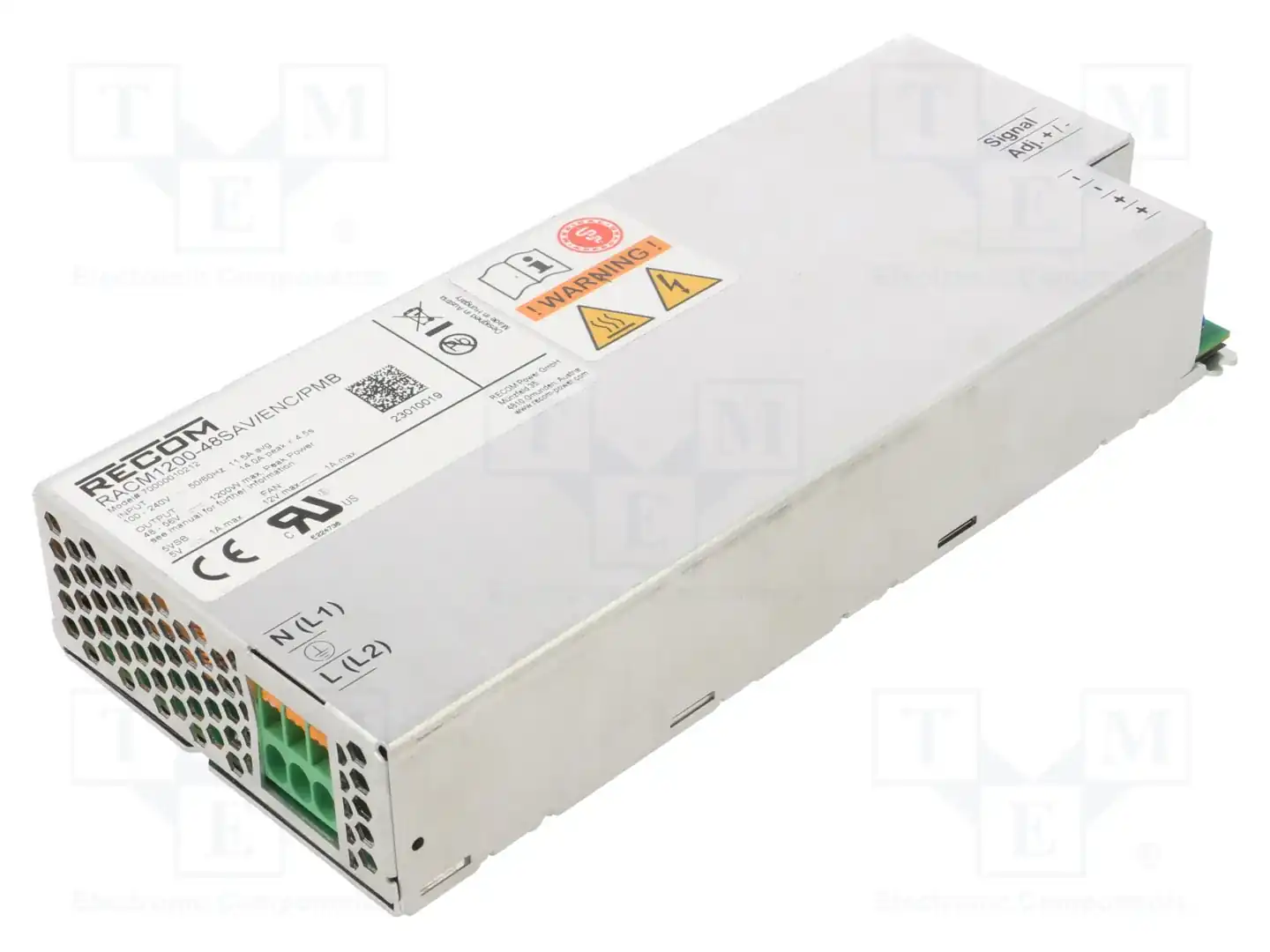 RECOM RACM1200-48SAV/ENC/PMB — Блоки питания для встраивания