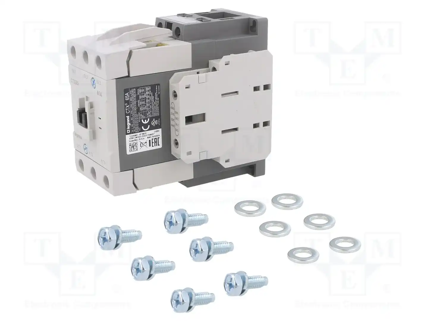 LEGRAND CTX3 3P 65A 2NO2NC 230V AC — Контакторы - главные модули