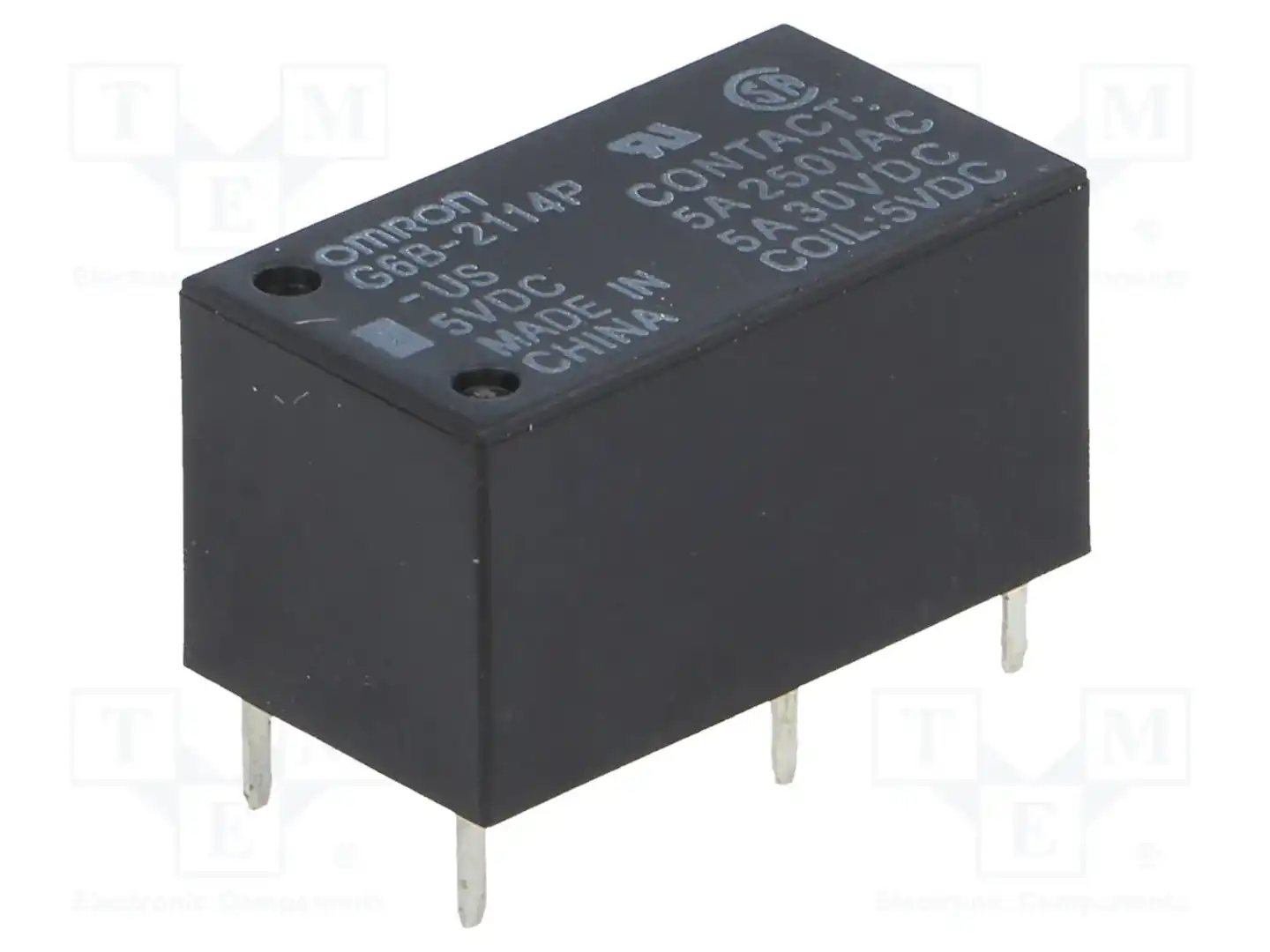 OMRON Electronic Components G6B-2114P-US 5VDC — Реле электромагн. миниатюрные