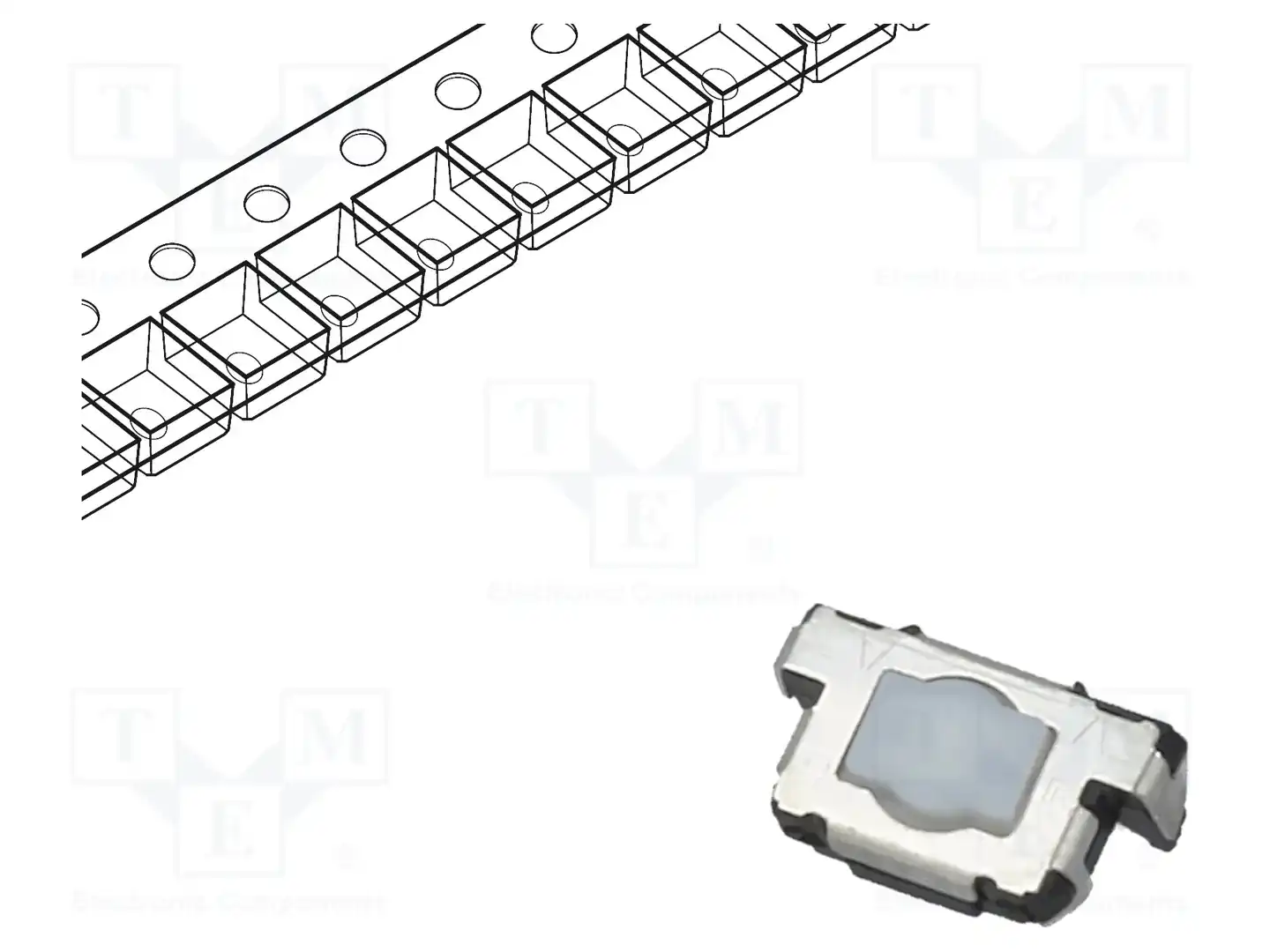 PANASONIC EVQP40B3M — Микропереключатели TACT
