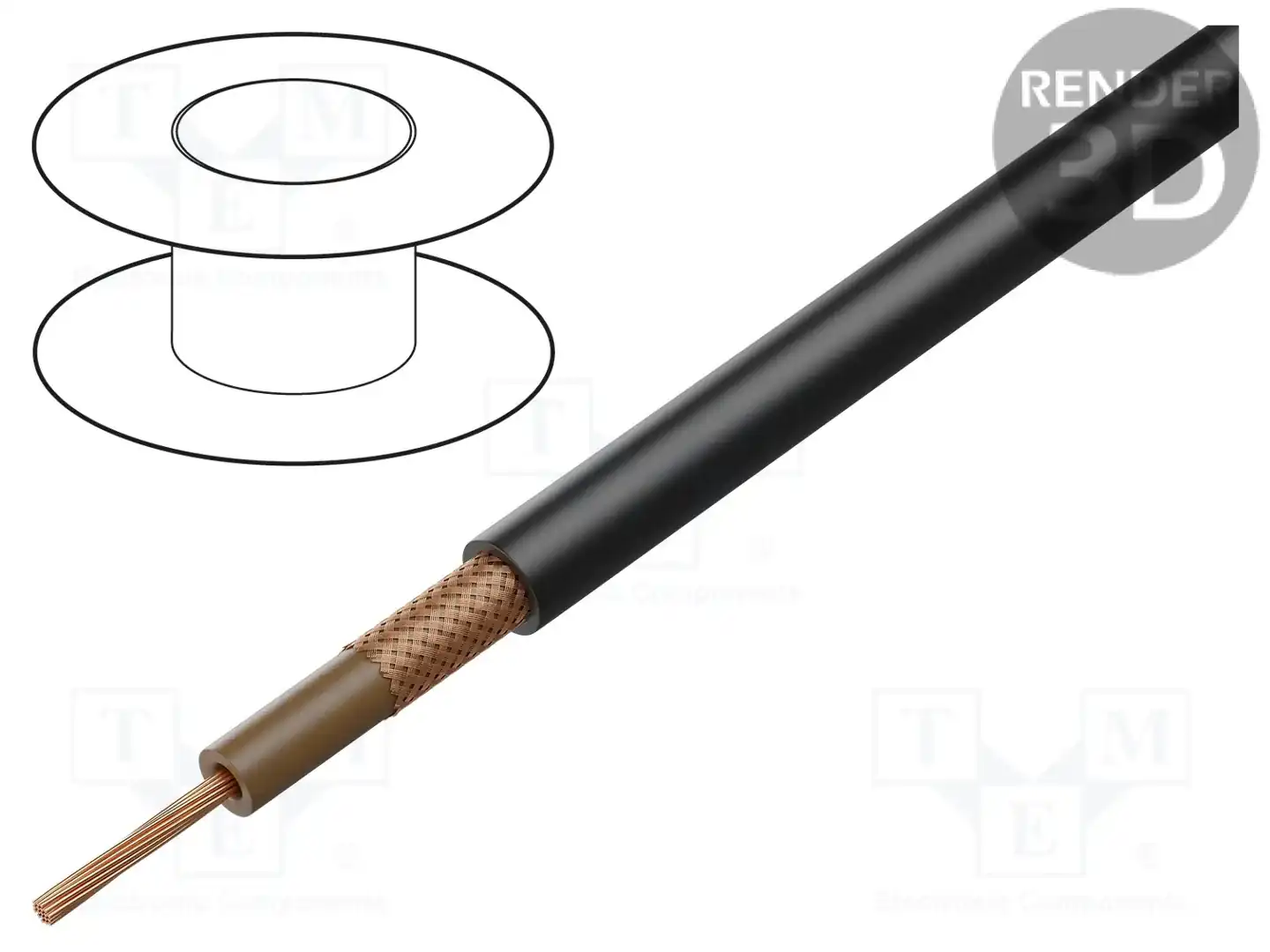 TASKER C1075 — Провода многожильные экранированные
