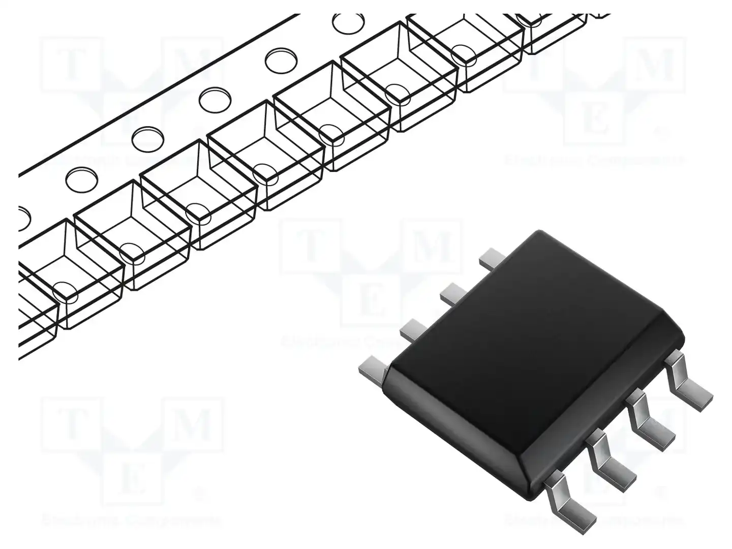 STMicroelectronics M95P08-IXMNT/E — Памяти EEPROM последовательные